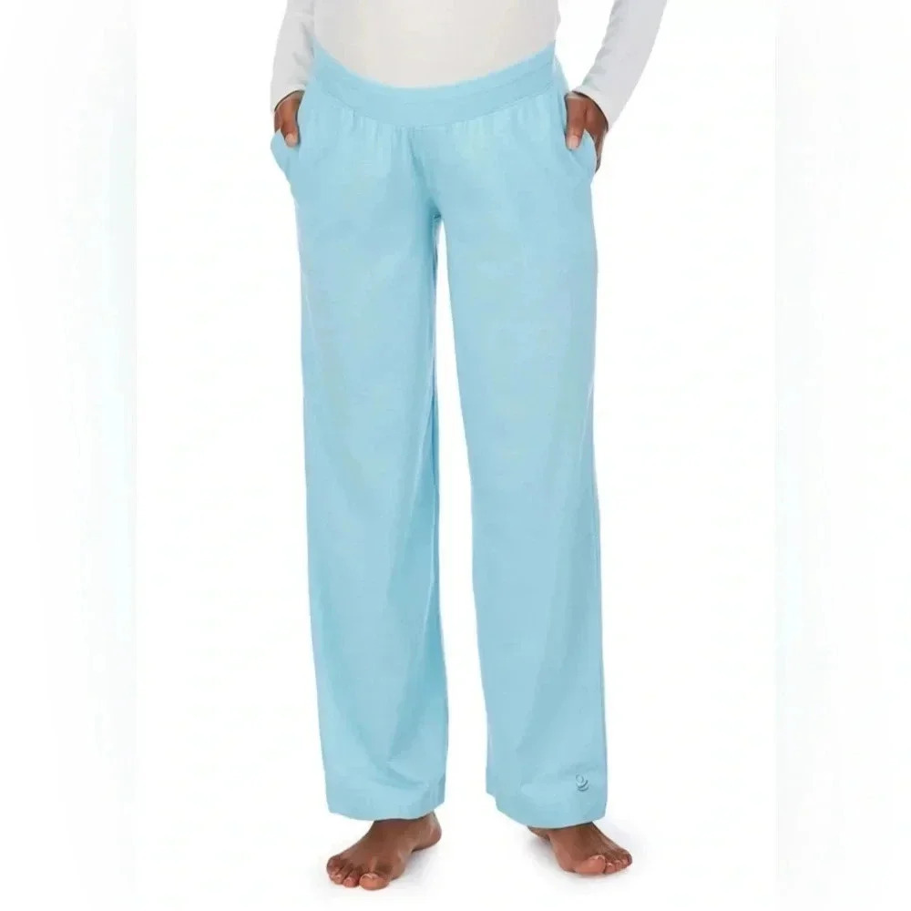 Maternity Cuddl Duds Light Blue Pajama Pants. Women’s Size Small. NWTS.